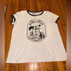 Star Wars The Mandalorian Bounty Hunter Graphic Tee